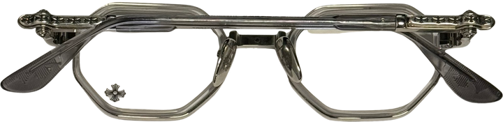 Chrome Hearts 'Tatters' Silver Crystal Glasses