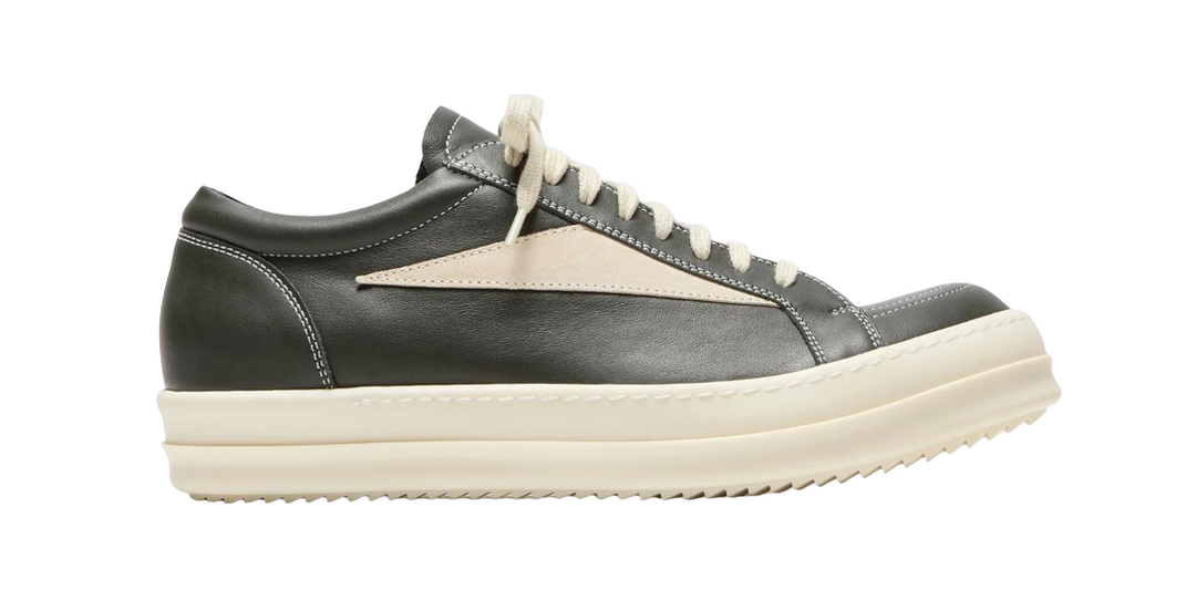 Rick Owens 'Forest' Leather Vintage Sneaks