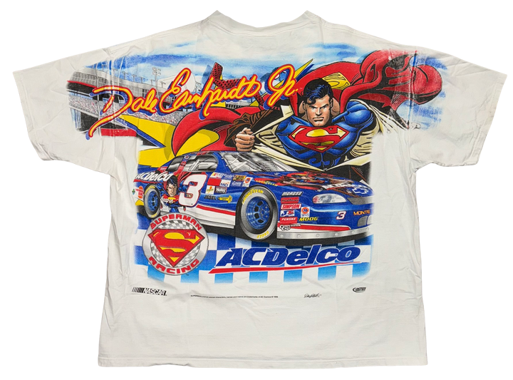 Nascar 'Superman Racing' Dale Earnhardt Jr Vintage Tee