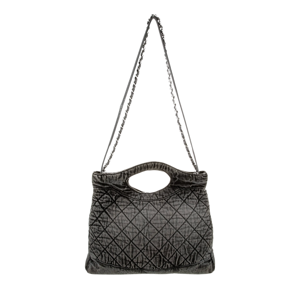 Chanel 'Black' 31 Denimpression Shopping Bag