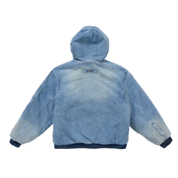 Supreme 'Faux Fur' Reversible Denim Work Jacket