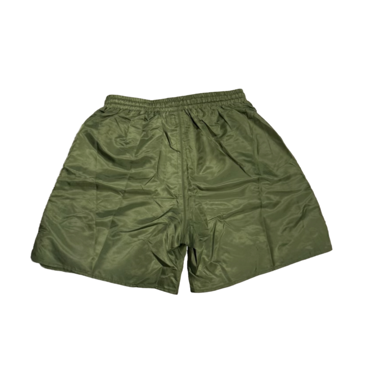 Saint Vanity 'Green' Nylon Shorts