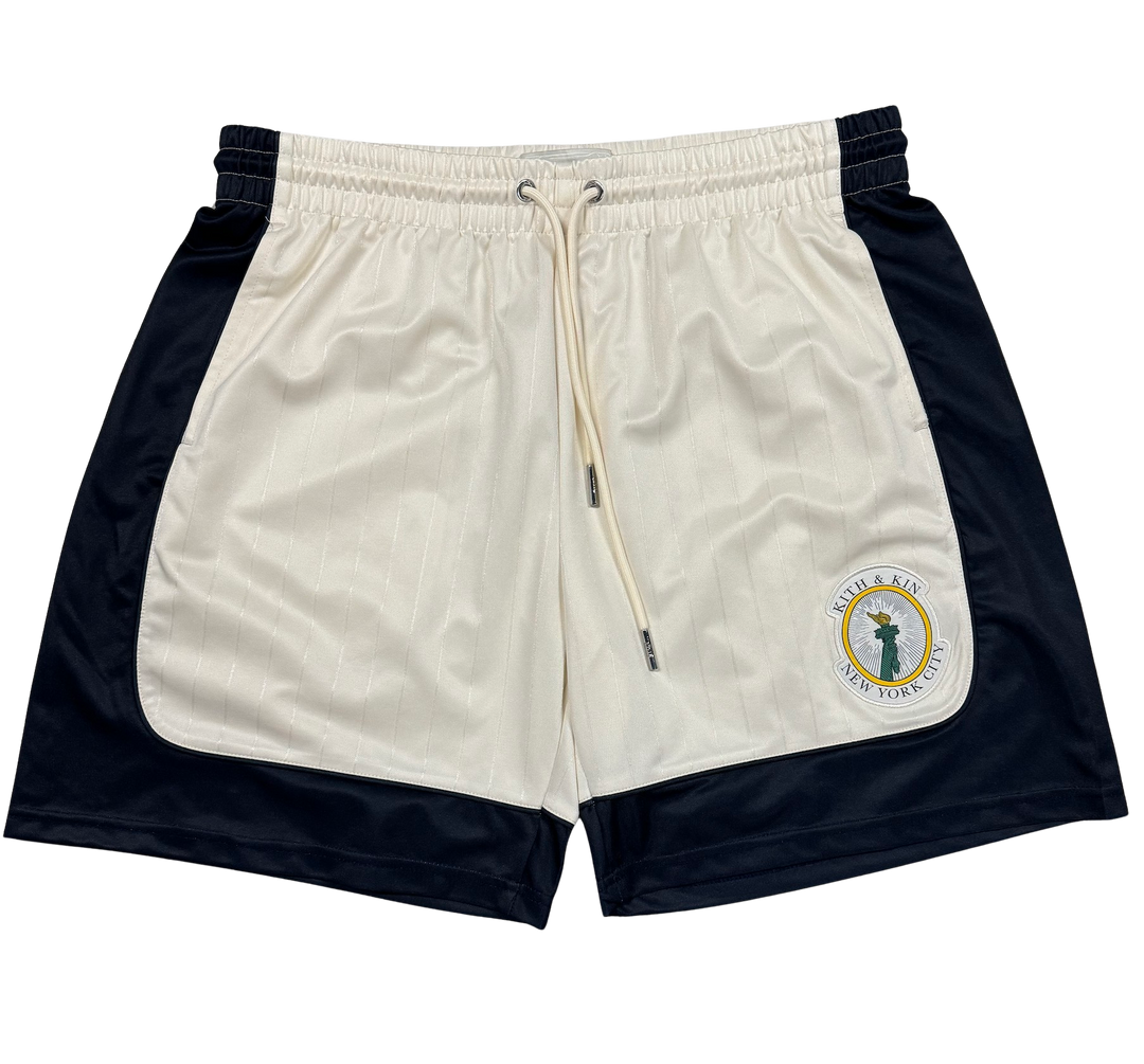 Kith 'Cream' New York Soccer Shorts