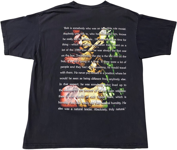 Bob Marley '1981 He Has Become An Icon' Vintage Tee