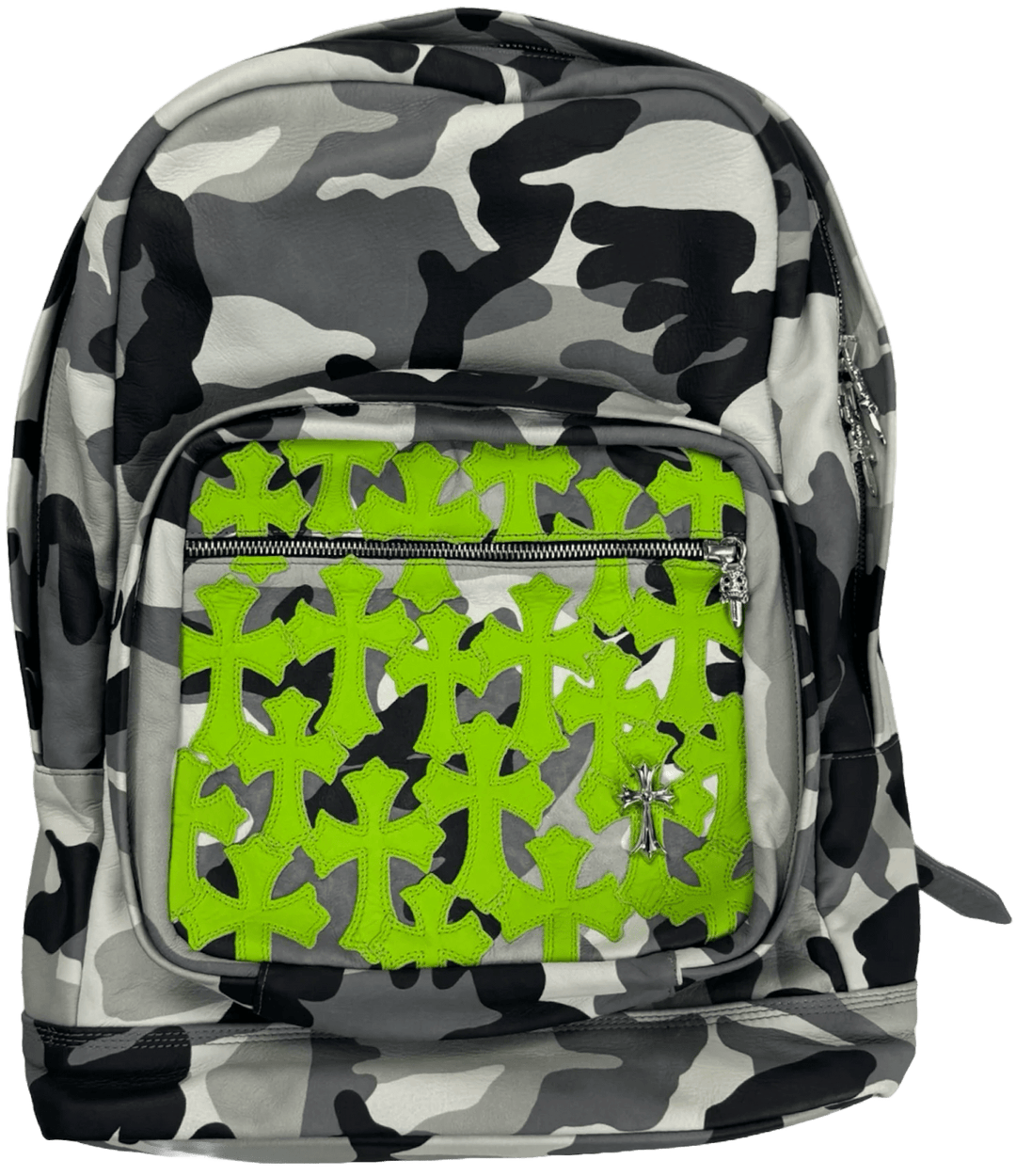 Chrome Hearts 'Snow Camo' 7th Grade Leather Backpack