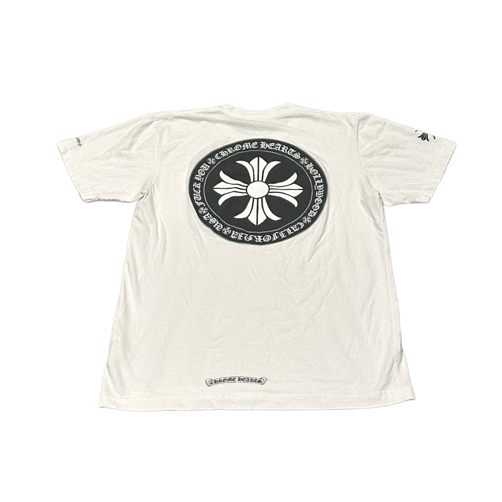 Chrome Hearts 'White' Plus Cross Tee