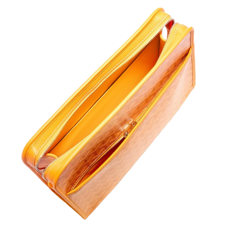 Goyard 'Yellow Jouvence GM' Toiletry Bag