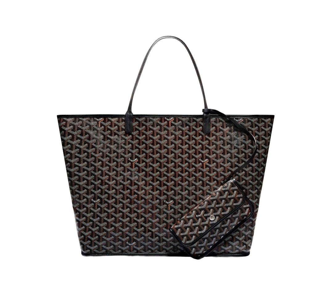 Goyard 'Black' Anjou GM Reversible Bag