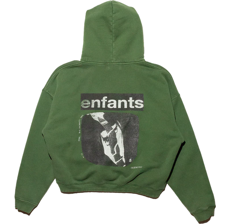 Enfants Riches Déprimés 'Memorized' Green Hoodie