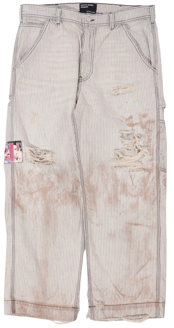 Enfants Riches Déprimés 'Hickory Stripe' Shuji Version Carpenter Pants