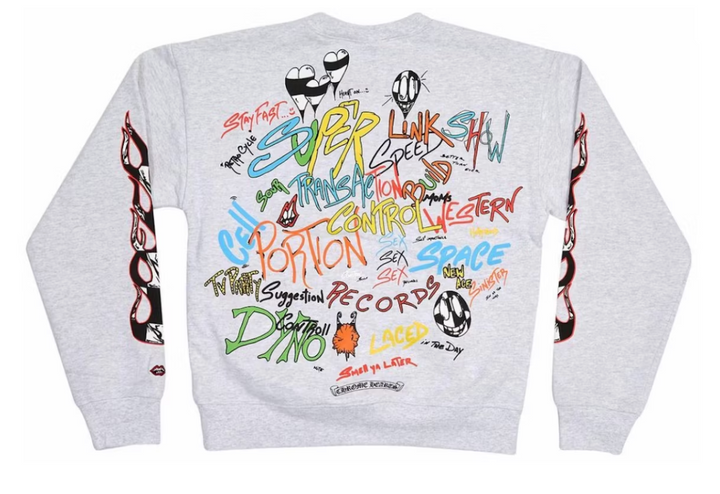 Chrome Hearts Matty Boy 'Brain' Crewneck