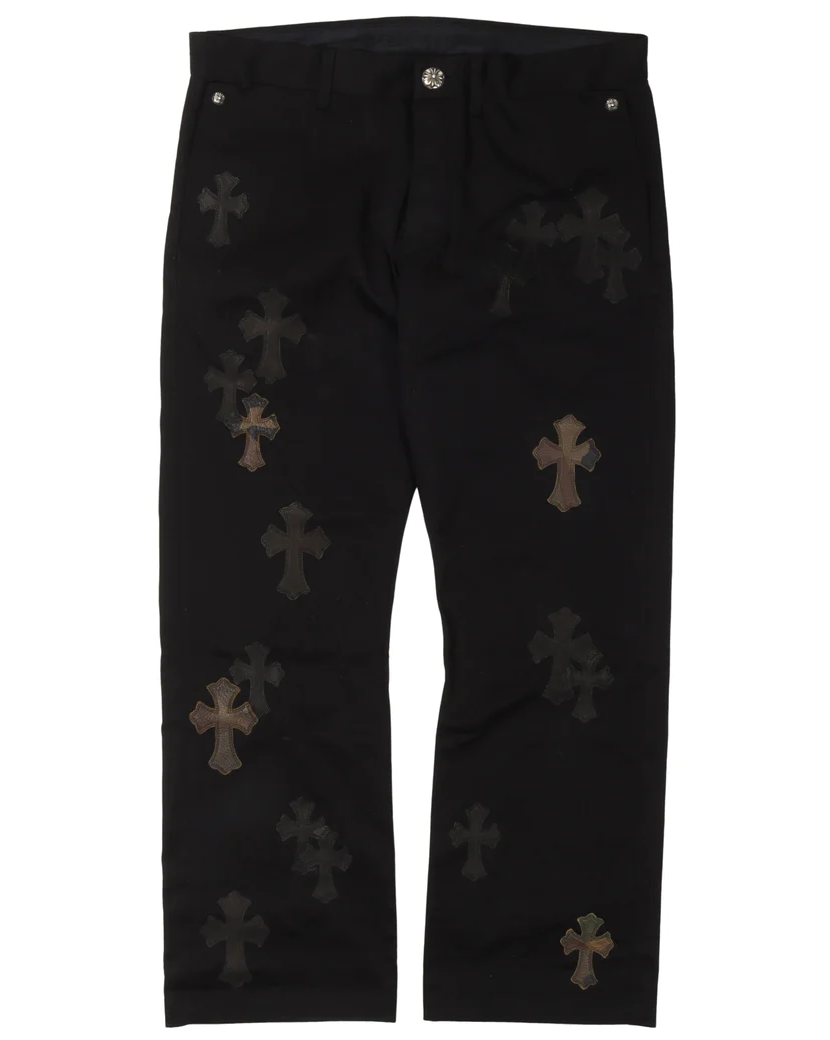 Chrome Hearts 'Black Camo' 40 Patch Pants