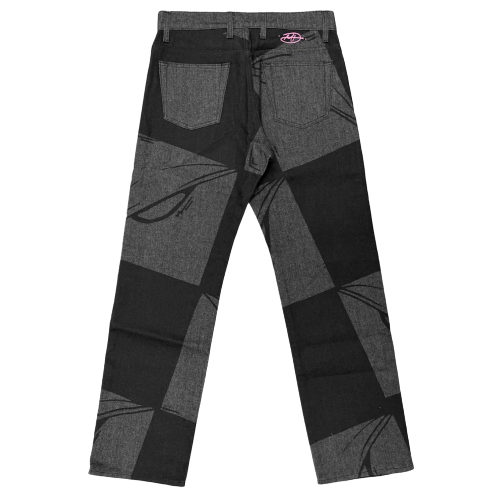 Matty Boy 'Anti Promo 99 Eyes' NY Exclusive Black/Grey Jeans