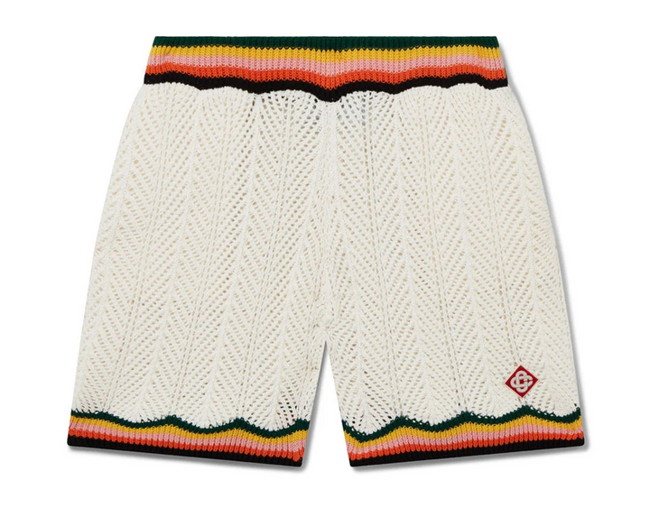 Casablanca 'Chevron' Knit Shorts