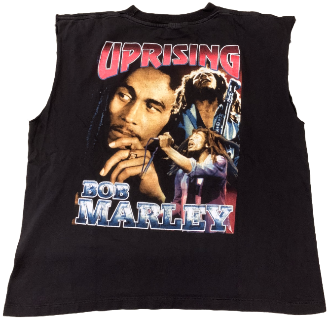 Bob Marley 'Uprising' Vintage Cutoff Tee