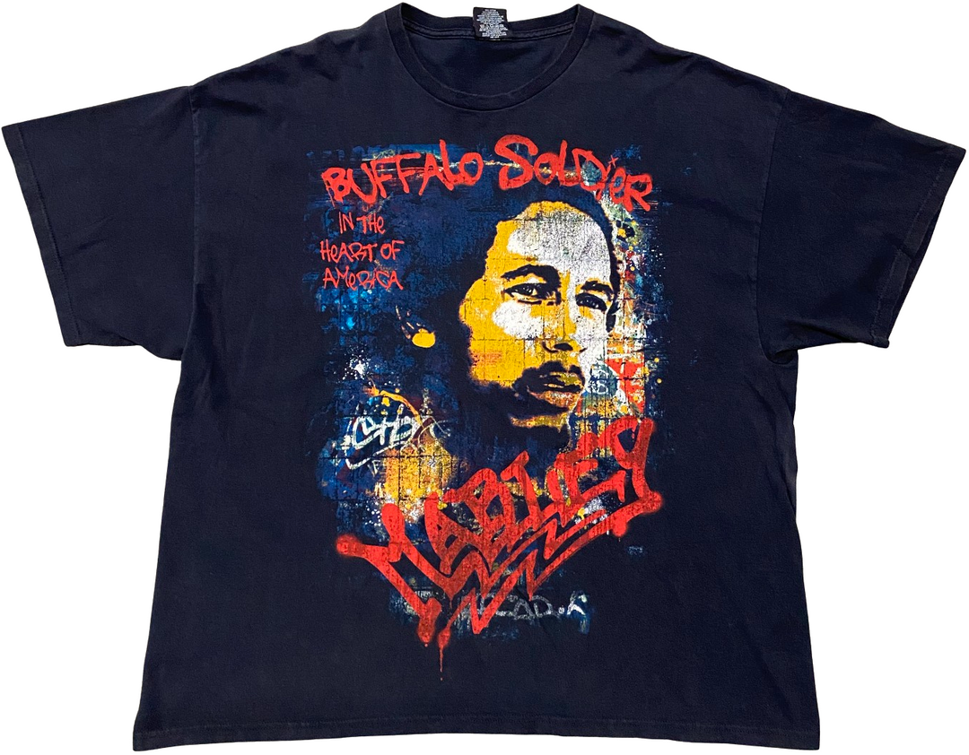 Bob Marley 'Buffalo Soldier' Vintage Tee