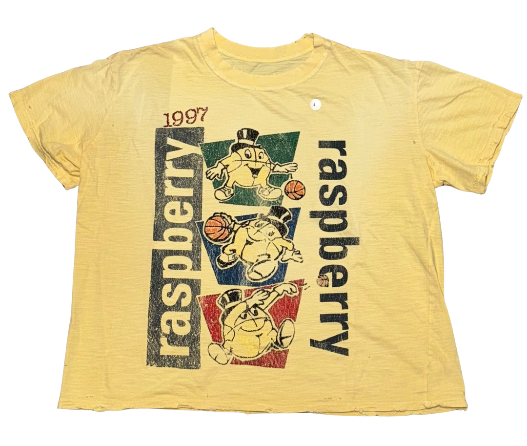 Gold+Vintage Gallery Raspberry Hills 'Macker' Tee