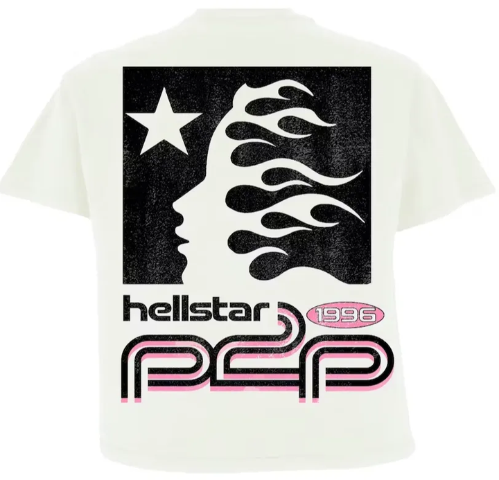 Hellstar Pink Sport Logo Tee