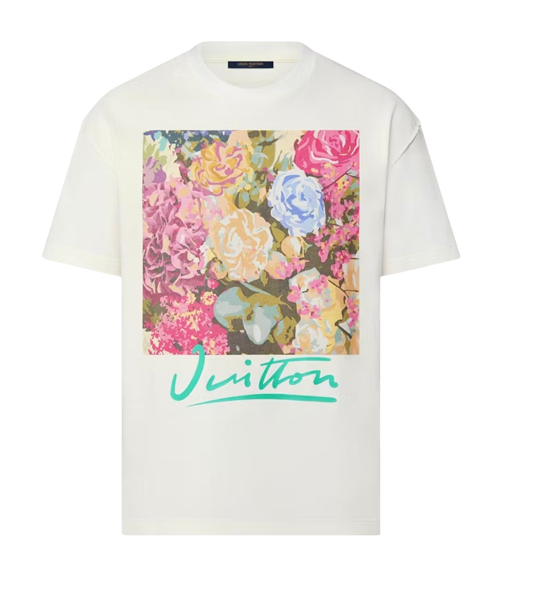 Louis Vuitton 'Flower Tapestry' Graphic Tee