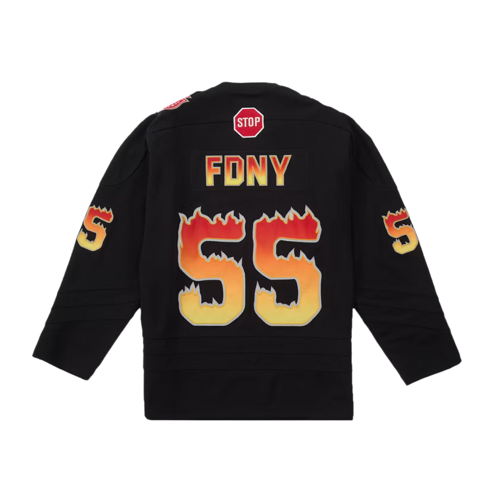 Supreme 'Black' FDNY Hockey Jersey 