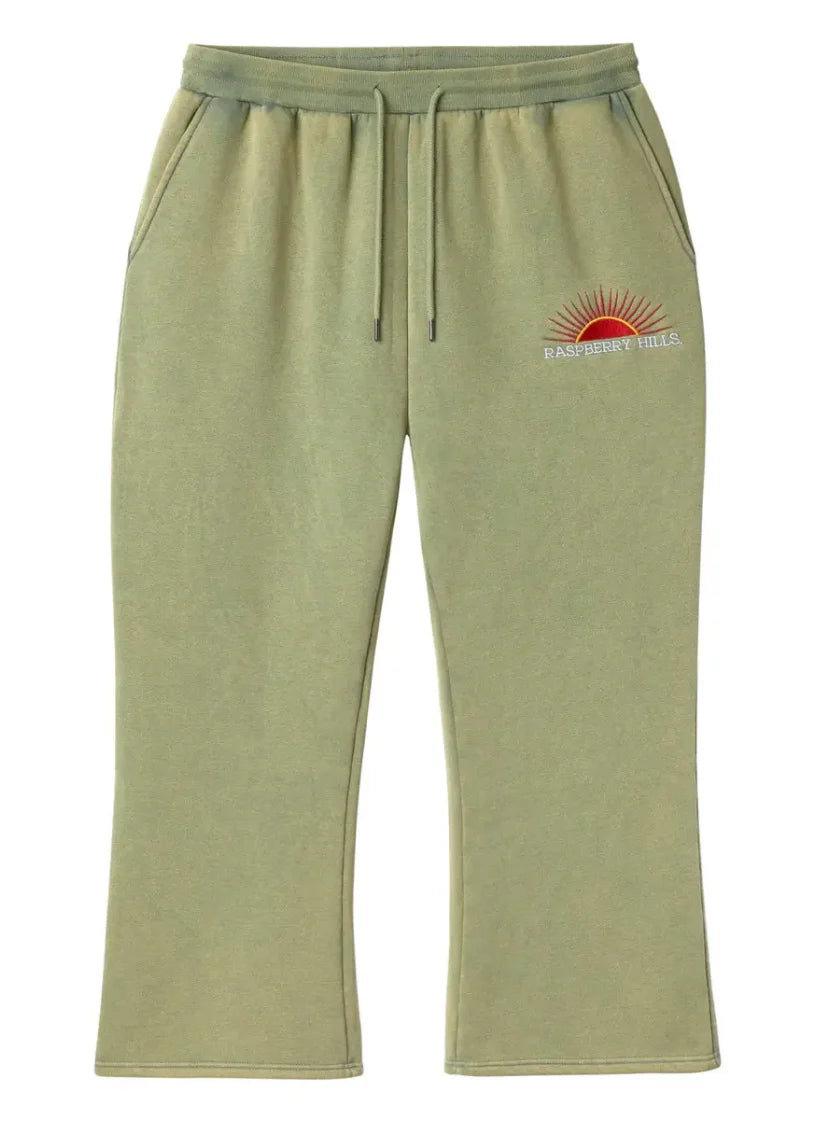 Gold+Vintage Gallery Raspberry Hills 'Casamigos' Olive Sweatpant Set