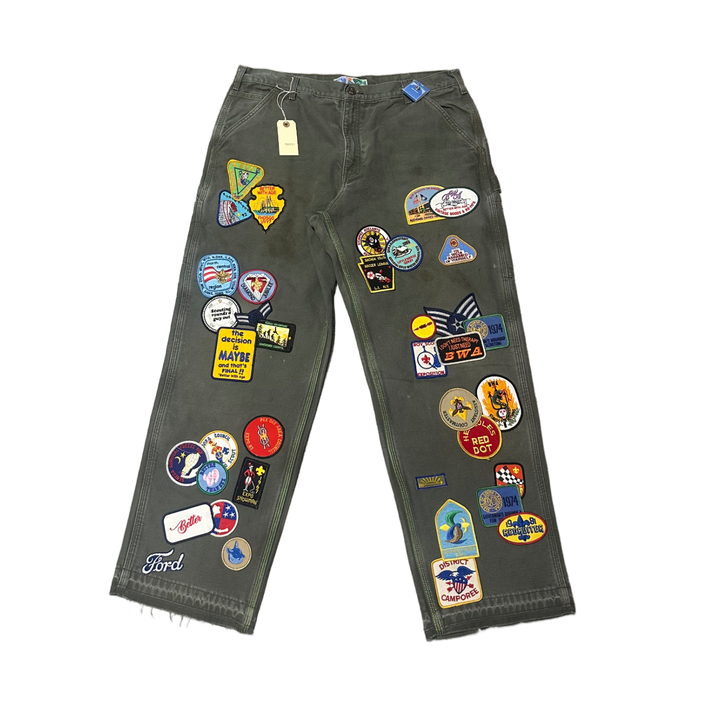 *Better With Age 'Multi Patch' Carpenter Pant