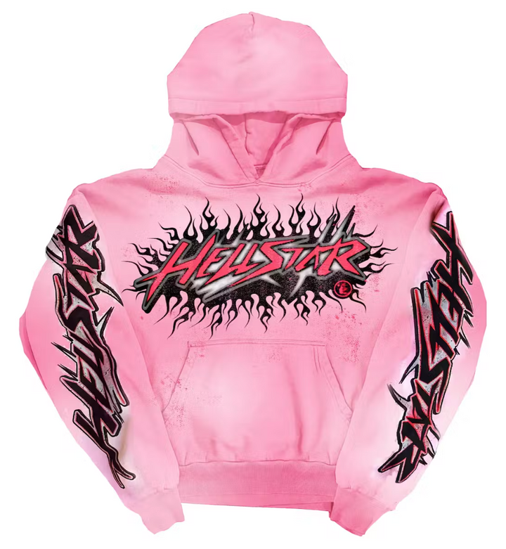 Hellstar 'Brainwashed' Pink Hoodie