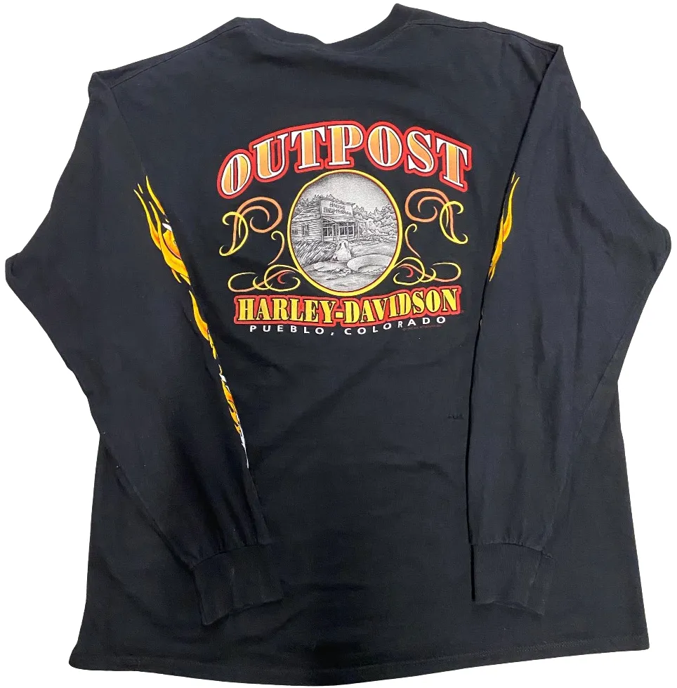 Harley Davidson 'Pueblo Outpost' Vintage Longsleeve Tee