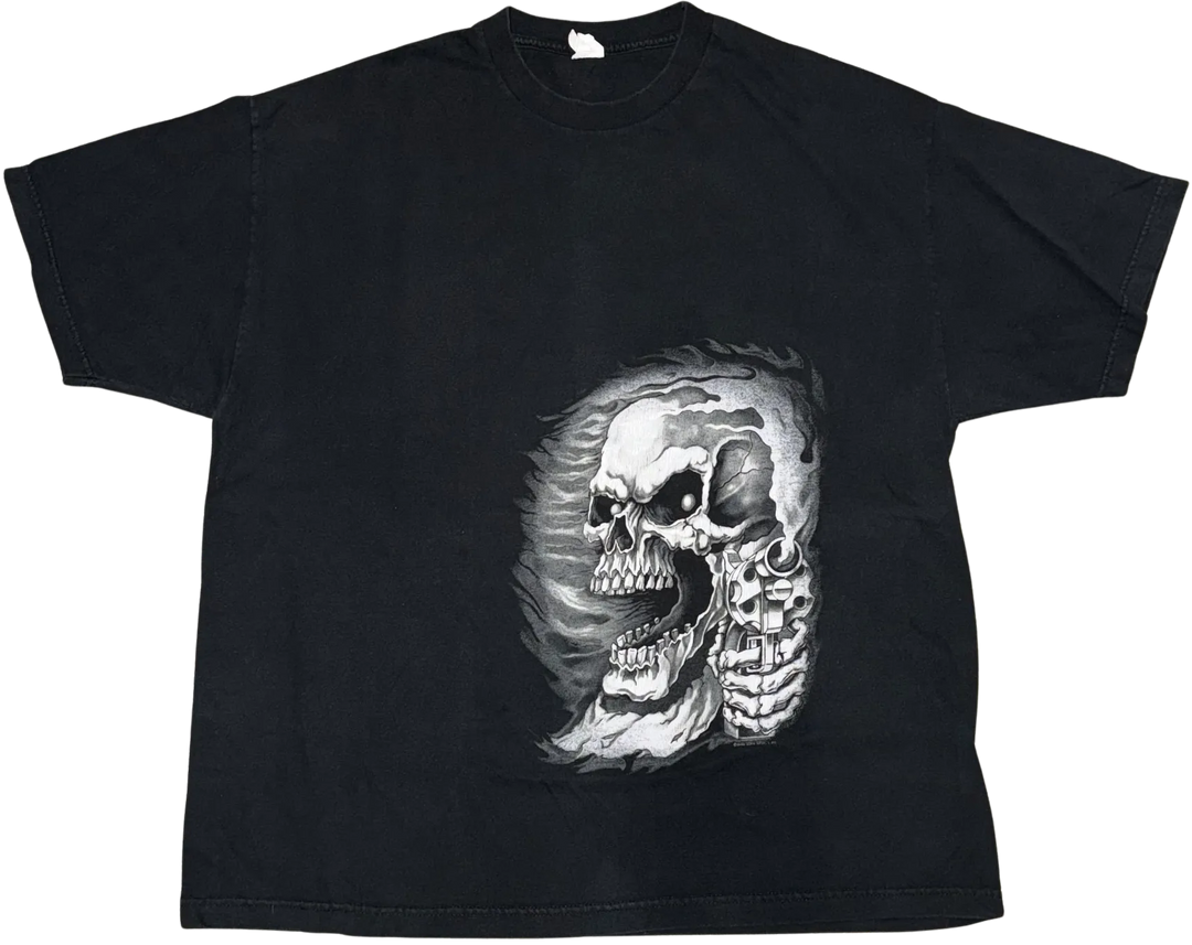 Flaming Skull &