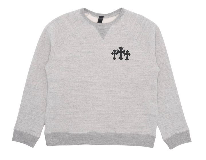 Chrome Hearts 'Grey' Seven-11 CH Crewneck