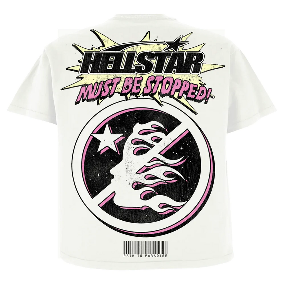 Hellstar Breaking News T-Shirt White
