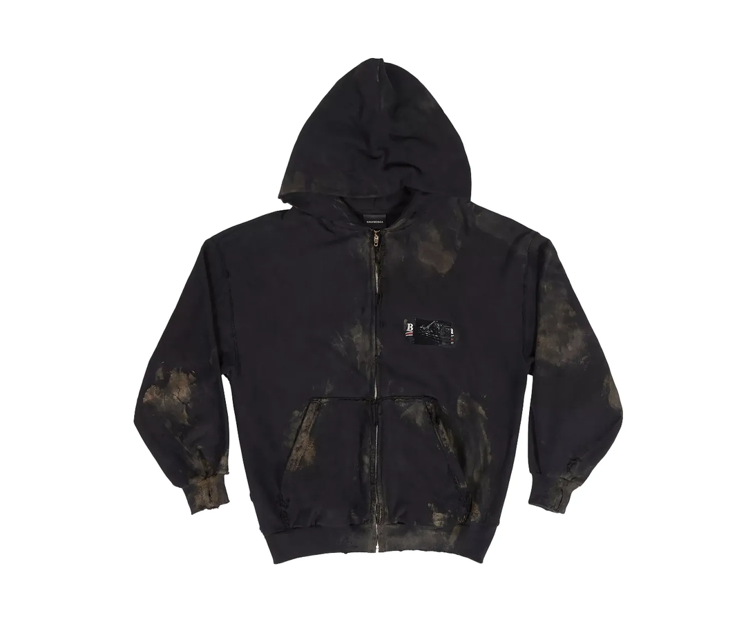 Balenciaga 'Gaffer' Zip-Up Hoodie