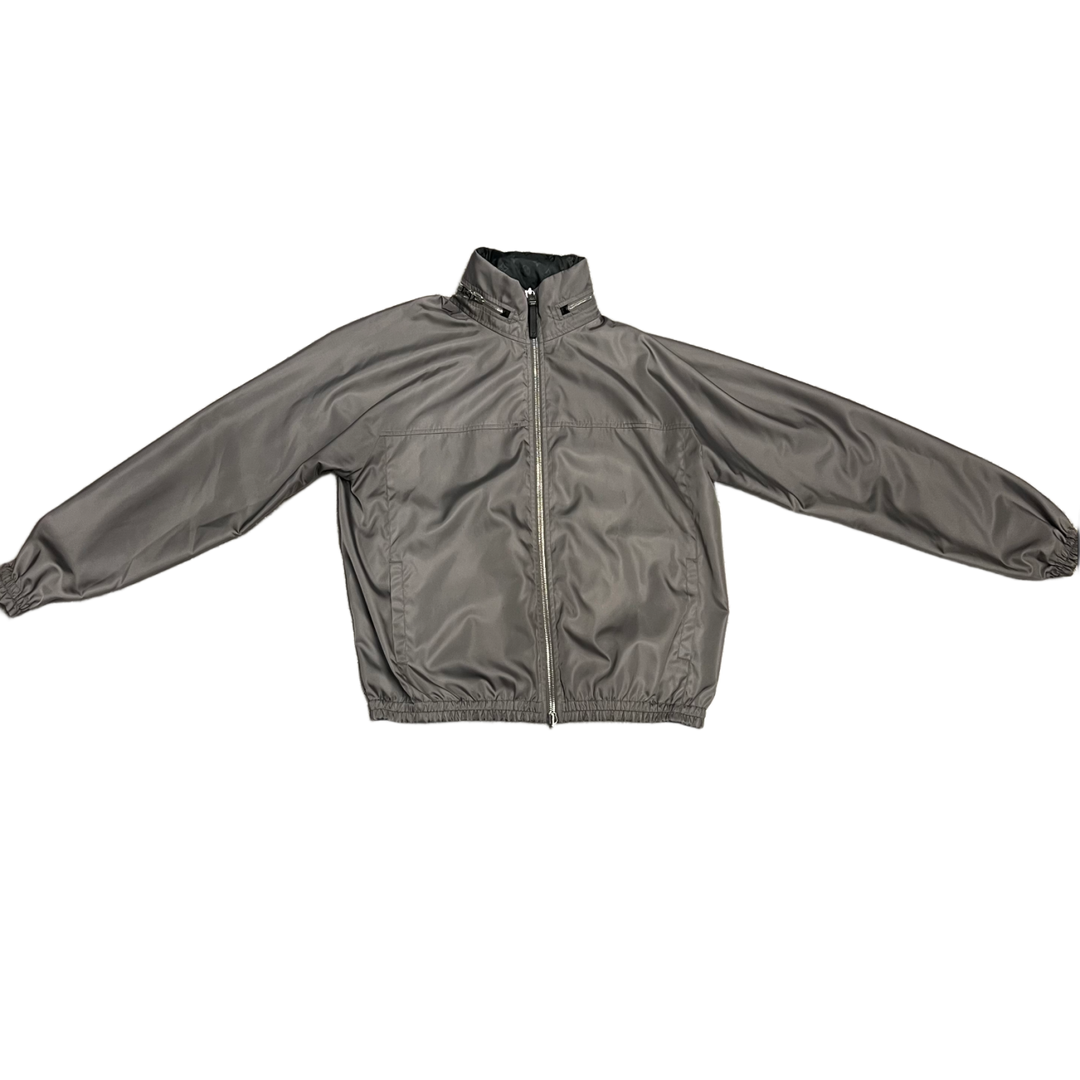 Louis Vuitton 'Black' Monogram Reversible Windbreaker Jacket Nylon