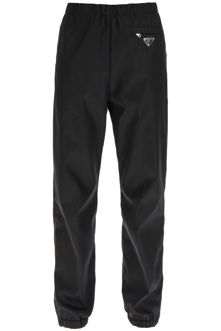 Prada Re-Nylon 'Black' Jogger Sweats