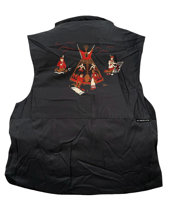 Kapital 'Black Keel' Reversible Vest 