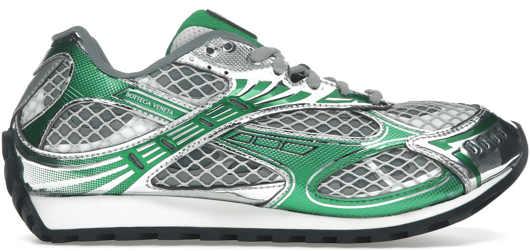 Bottega Veneta 'Silver Parakeet' Orbit Sneakers