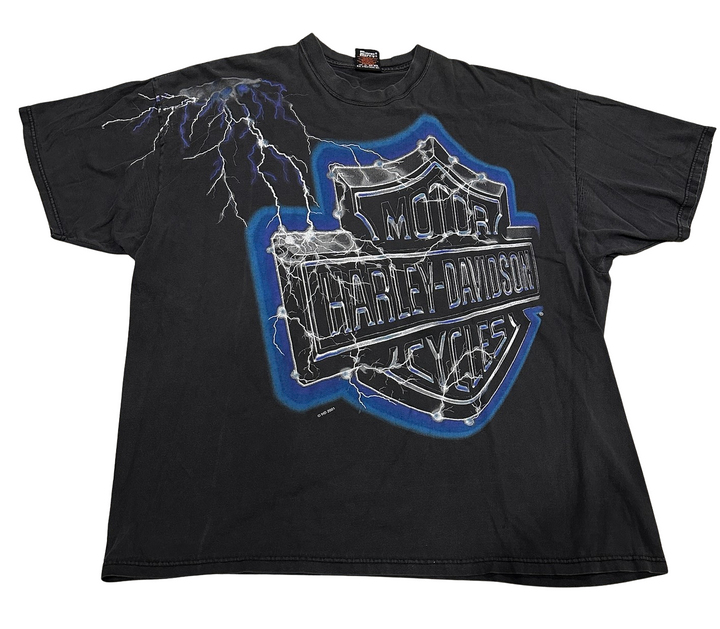 Harley Davidson 'Cleveland Thunder' Vintage Tee