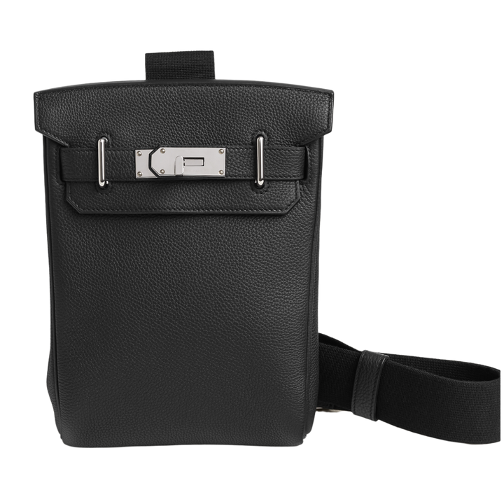 Hermés Hac a Dos 'Noir' Togo Leather PM Backpack