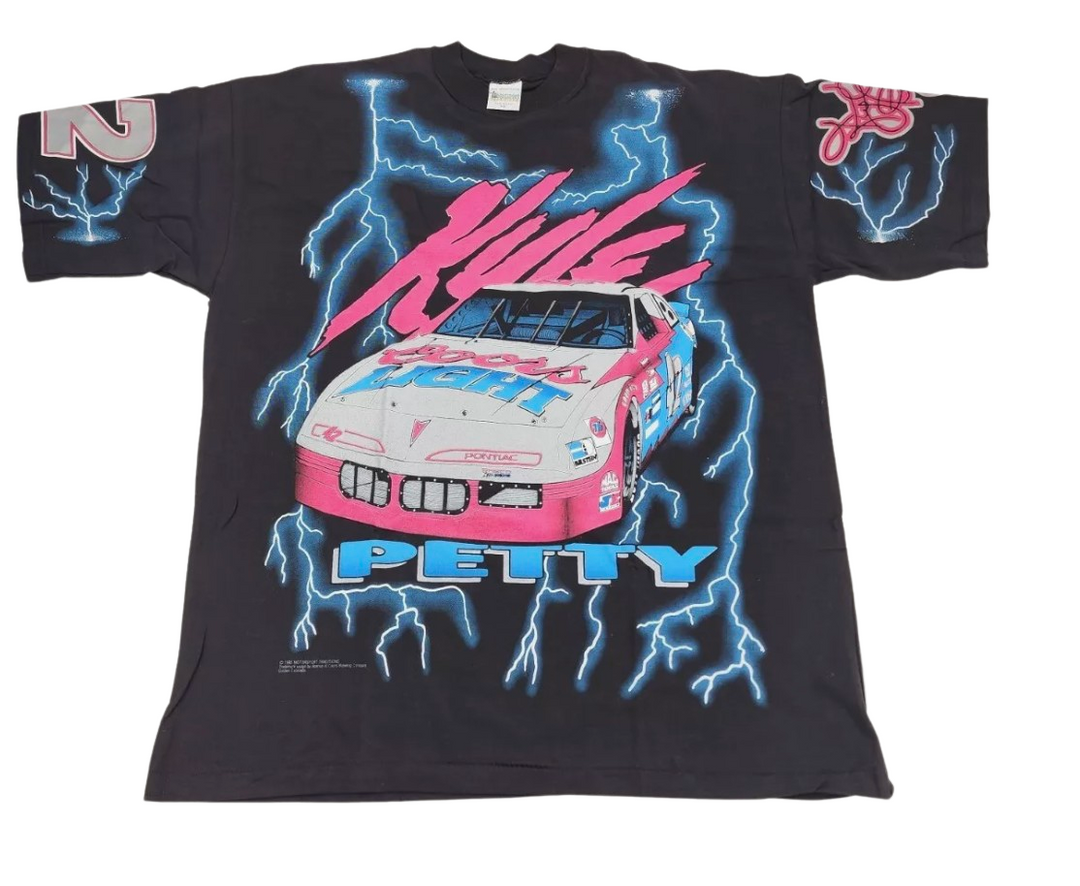 Kyle Petty Nascar Lightning Coors Racing Vintage Tee