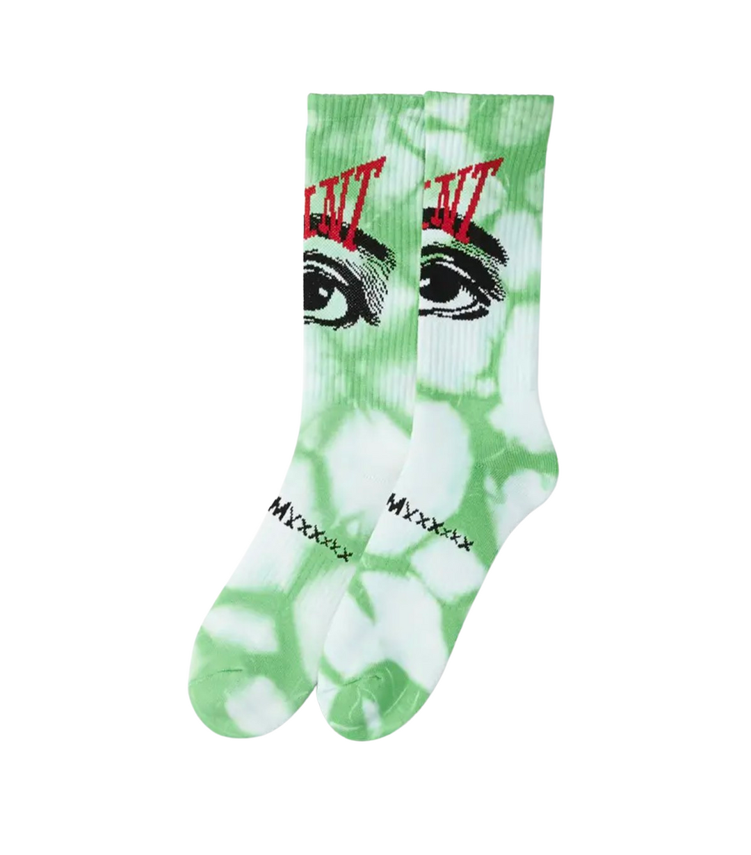 Saint Michael 'Eye' Tie Dye Socks