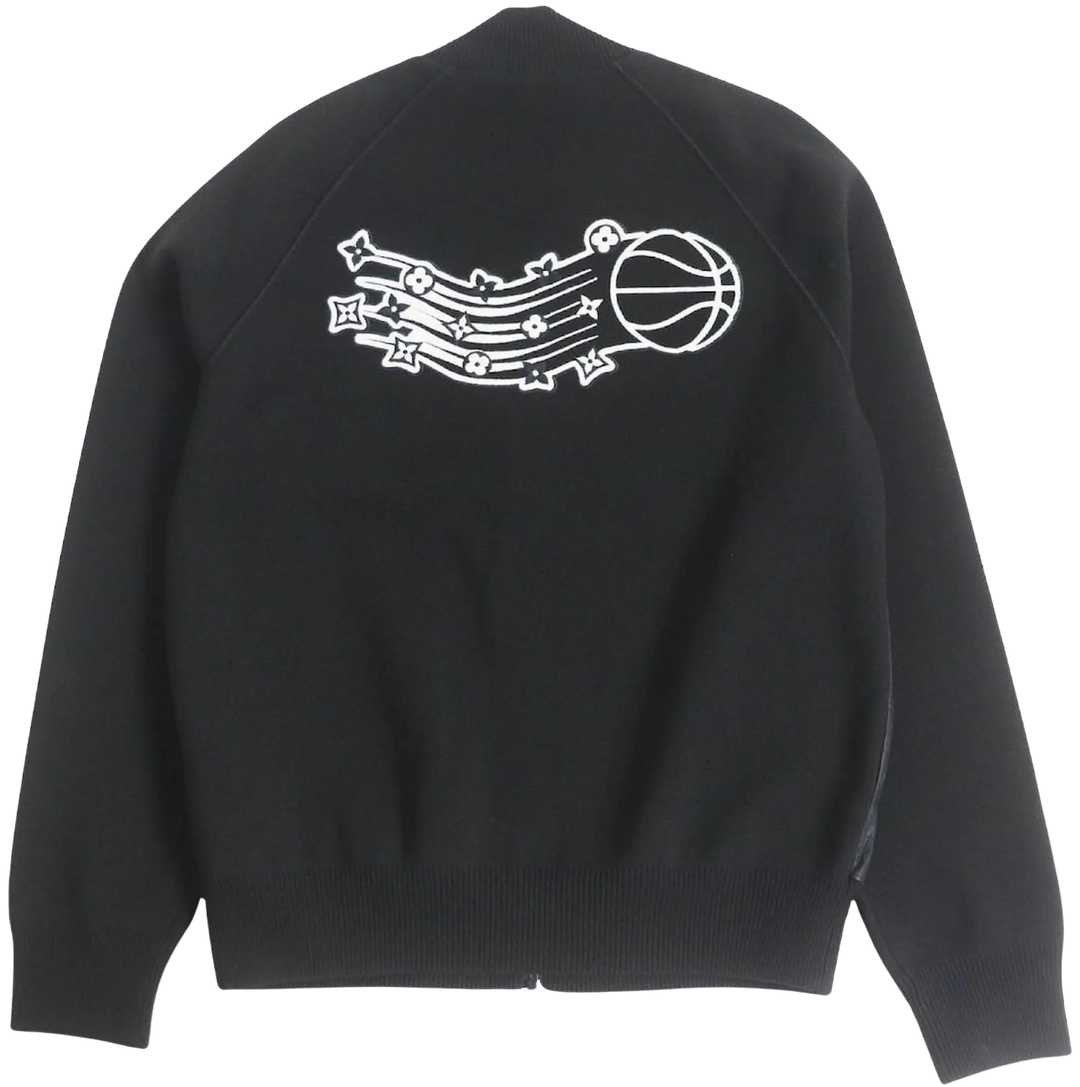 Louis Vuitton x NBA 'Black' Leather Jacket