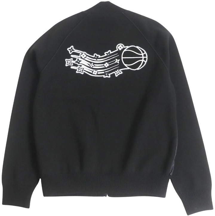 Louis Vuitton x NBA 'Black' Leather Jacket