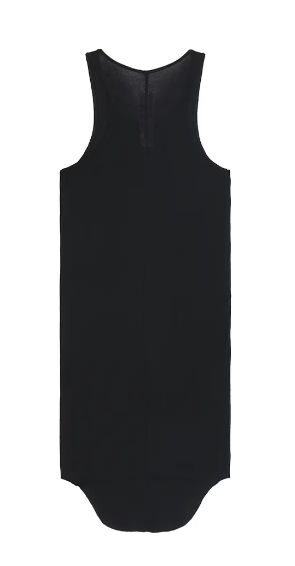 Rick Owens 'Black' Basic Rib Tank