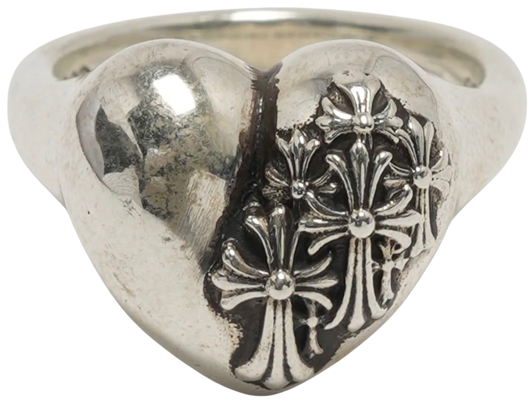 Chrome Hearts 'R.l.P Heart Cemetery' Ring