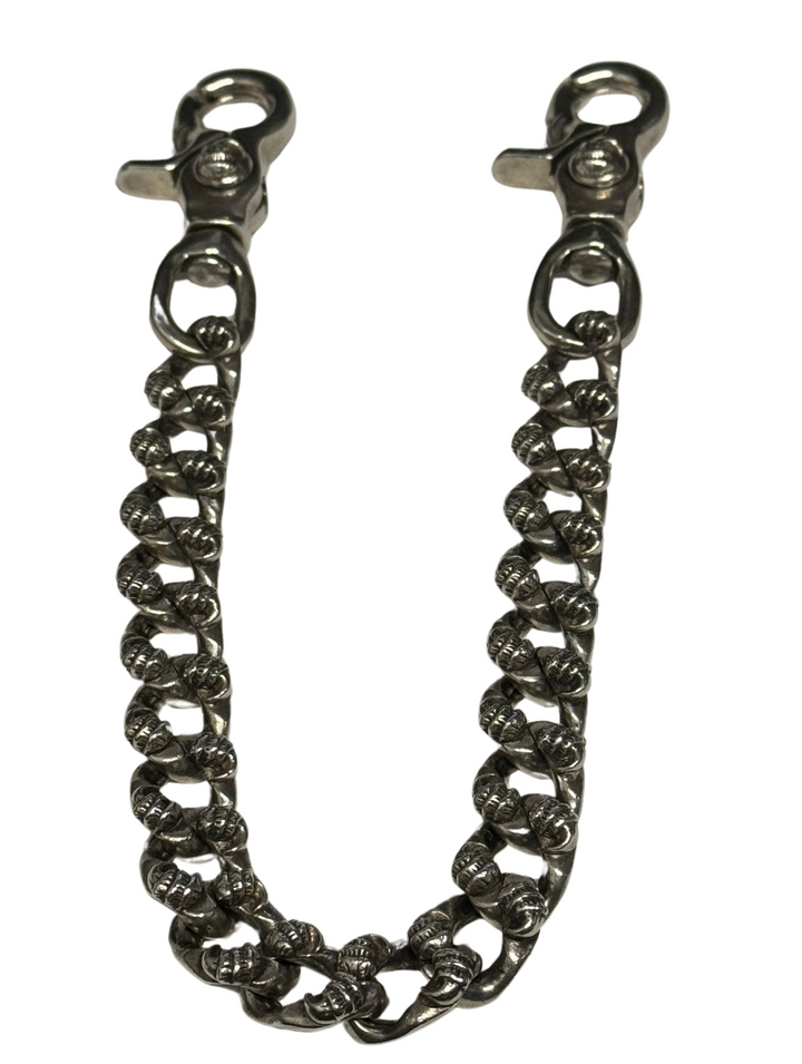 Chrome Hearts 'Talon Cuban' 15in Double Clip Wallet Chain