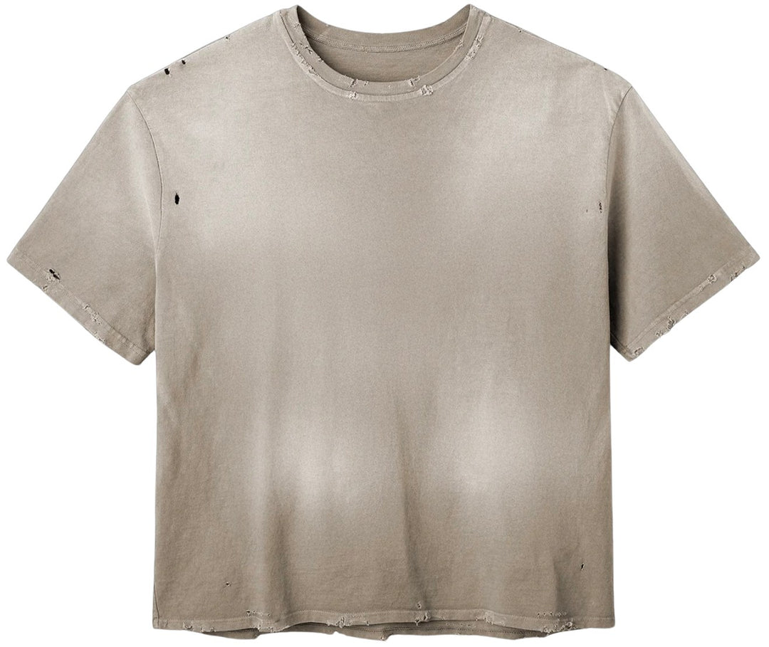 Gold+Vintage Gallery Raspberry Hills 'Taupe' Blank Tee