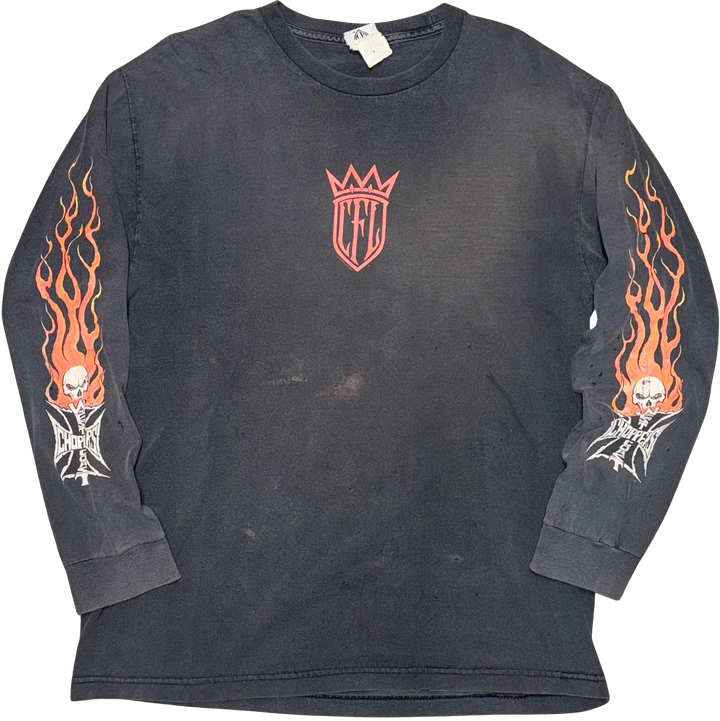 West Coast Choppers 'CFL' Black Vintage Longsleeve Tee