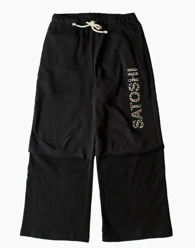 Satoshi Nakamoto 'Studded Logo' Sweatpants