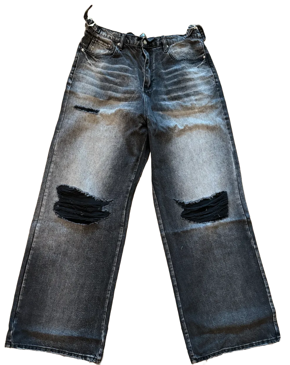 Happy Memories Don't Die HMDD 'Black' Baggy H-Star Jeans