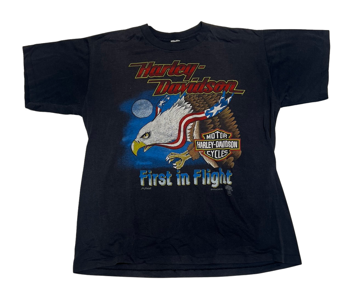 Harley Davidson 'First in Flight' Vintage Tee